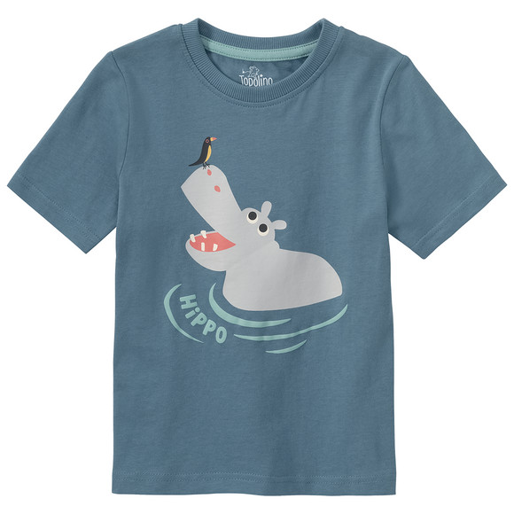 Kinder T-Shirt mit Hippo-Motiv