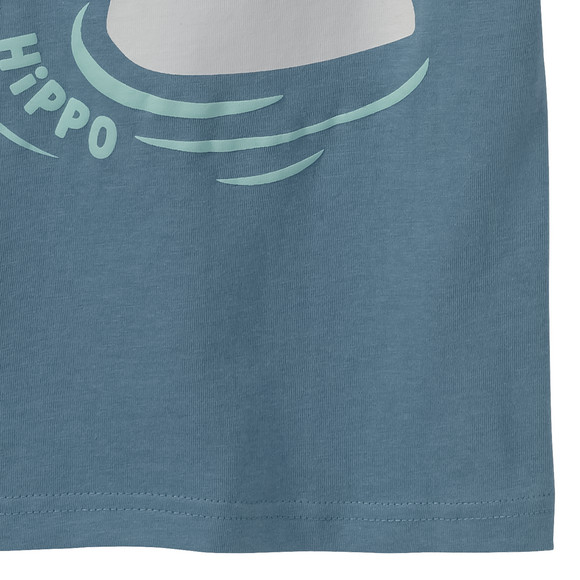 Kinder T-Shirt mit Hippo-Motiv