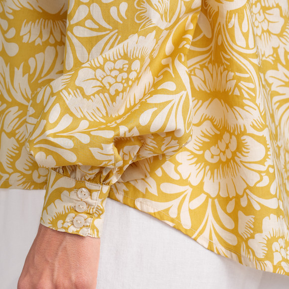 Damen Bluse mit Allover-Print