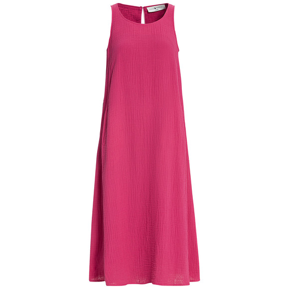 Damen Musselin-Kleid mit Einschubtaschen