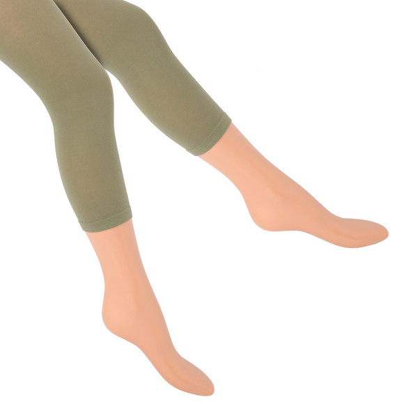 Damen Capri-Leggings mit Baumwolle