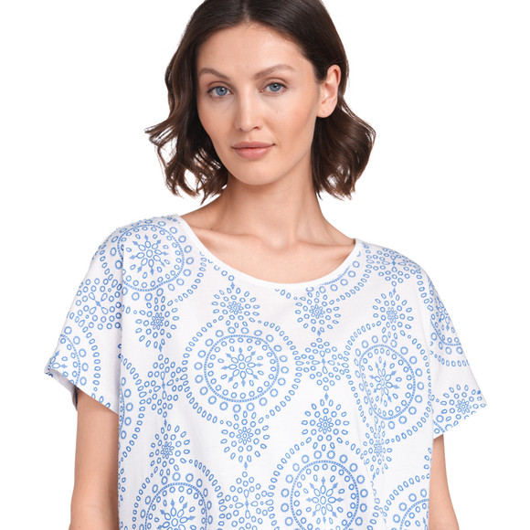 Damen T-Shirt mit Allover-Print