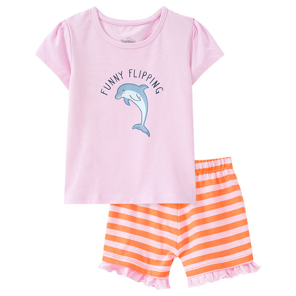 Baby Shorty mit Delfin-Print