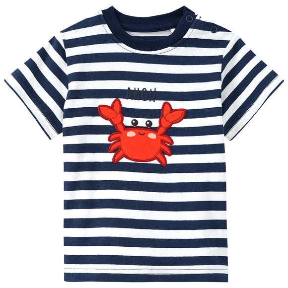 Baby T-Shirt mit Wal-Applikation