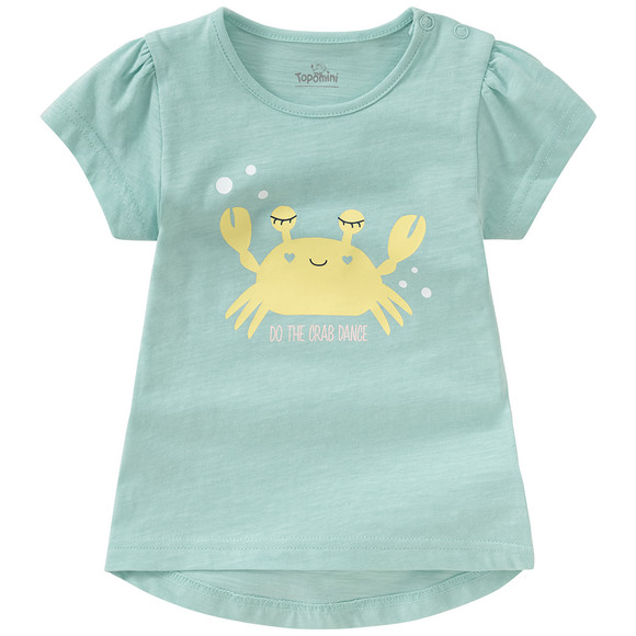 Baby T-Shirt mit Krabben-Print
