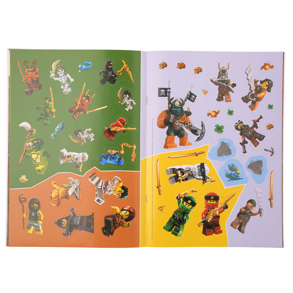 LEGO Ninjago Stickerbuch mit 170 Stickern