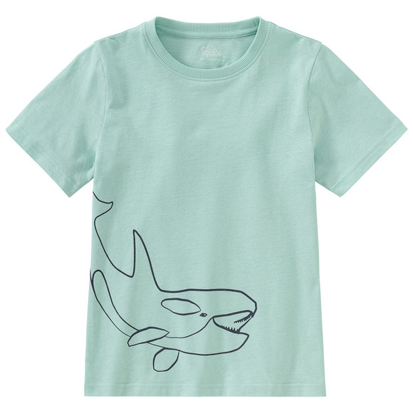 Jungen T-Shirt mit Hai-Print