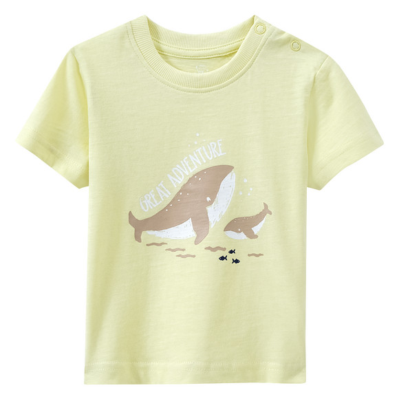 Baby T-Shirt mit Wal-Print