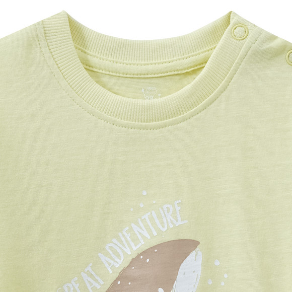 Baby T-Shirt mit Wal-Print