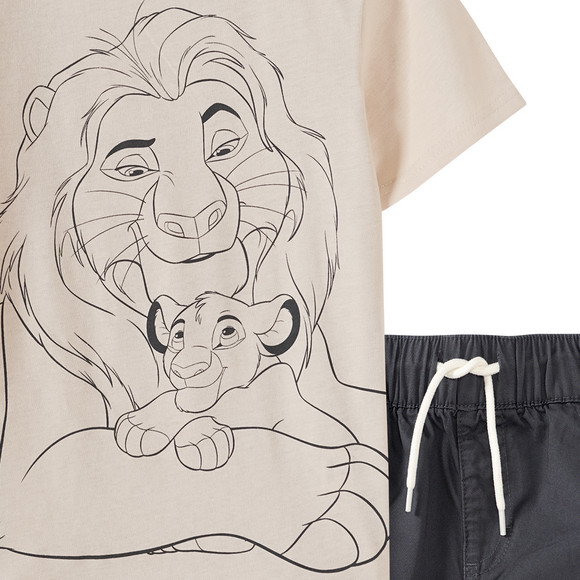 Der König der Löwen T-Shirt und Shorts im Set
