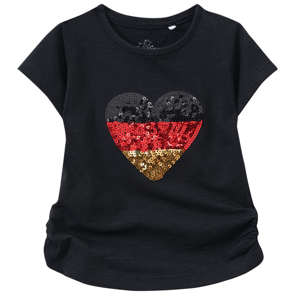 Mädchen T-Shirt im Deutschland-Look