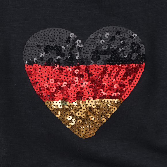 Mädchen T-Shirt im Deutschland-Look