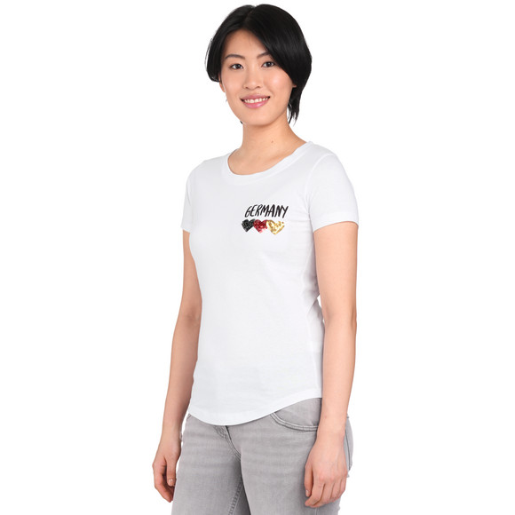 Damen T-Shirt im Deutschland-Look