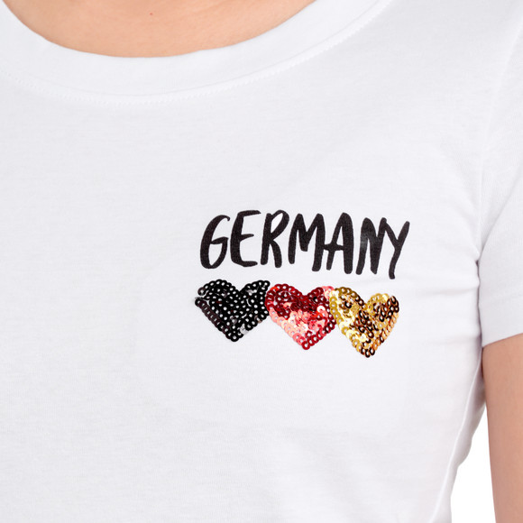 Damen T-Shirt im Deutschland-Look