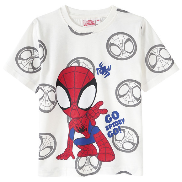 marvel-spidey-t-shirt-mit-print-weiss.html