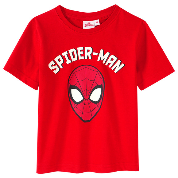 marvel-spiderman-t-shirt-mit-print-rot.html