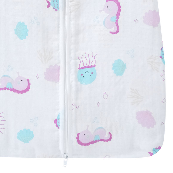 Baby Musselin-Schlafsack mit Wassertieren