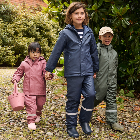 Baby Regenjacke mit gestepptem Futter