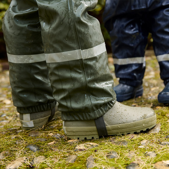 Baby regenbroek met gewatteerde voering