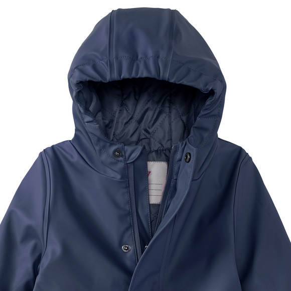 Regenoverall met gewatteerde voering