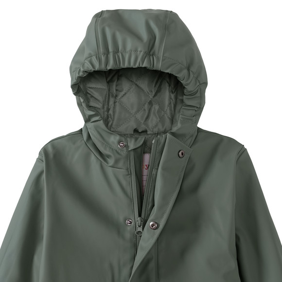 Kinder Regenjacke mit gestepptem Futter