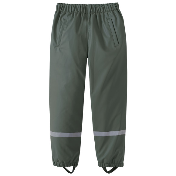 Kinder Regenhose mit gestepptem Futter