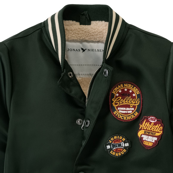 Jungen Jacke im College-Style