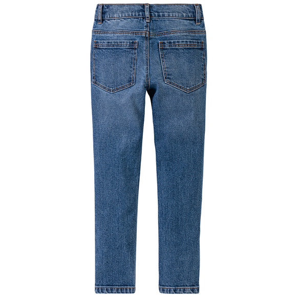 Jungen Slim-Jeans mit Used-Waschung