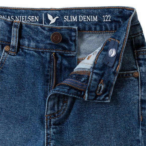 Jungen Slim-Jeans mit Used-Waschung