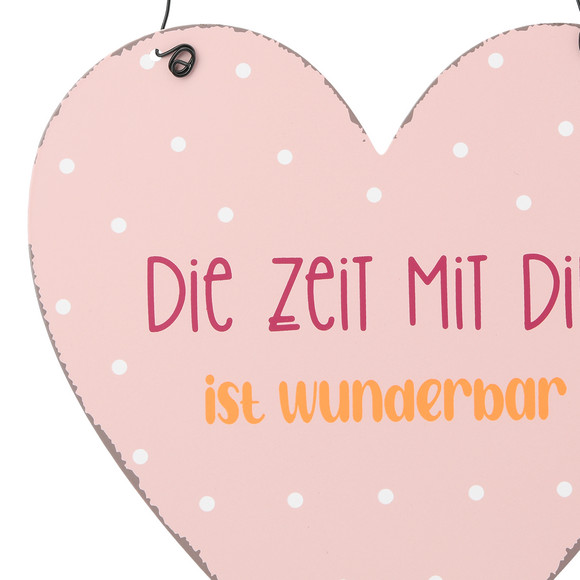 DekoHänger Herz mit Spruch Ernsting's family