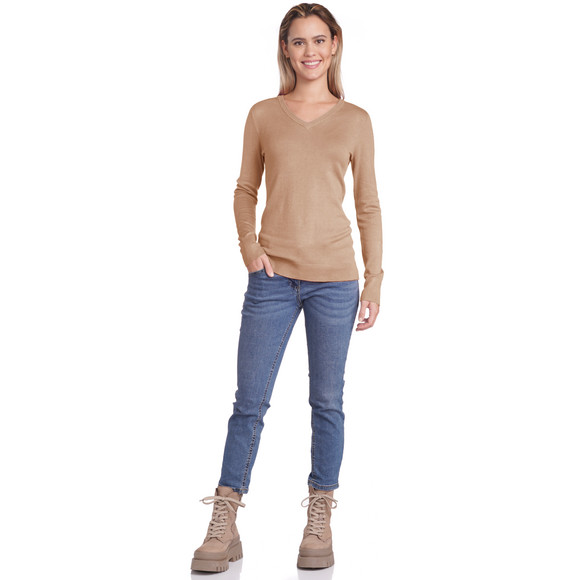 Fijngebreide damestrui