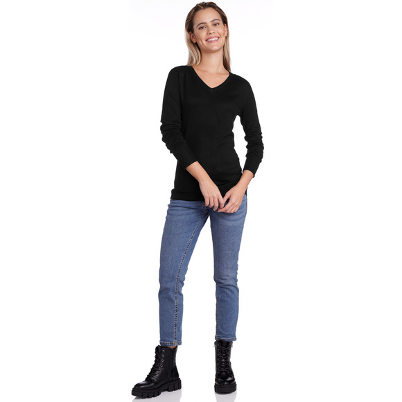 Fijngebreide trui voor dames