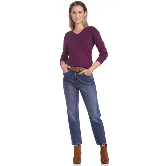 Fijngebreide damestrui