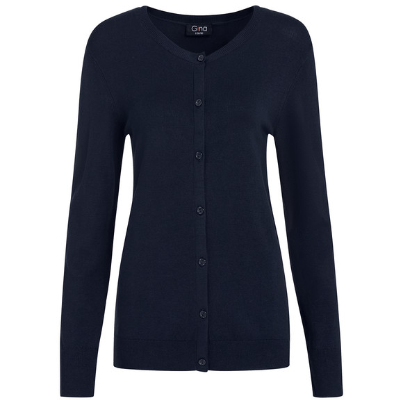 Damen Feinstrickjacke in Unifarben Ernsting's family