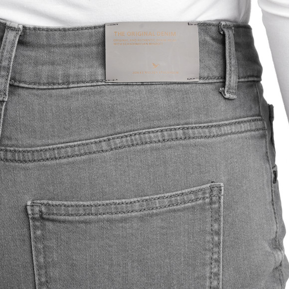 Damen Skinny Jeans mit Used-Waschung