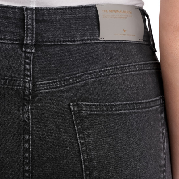 Damen Skinny Jeans mit Used-Waschung