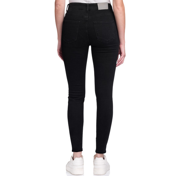 Damen Skinny Jeans mit Used-Waschung