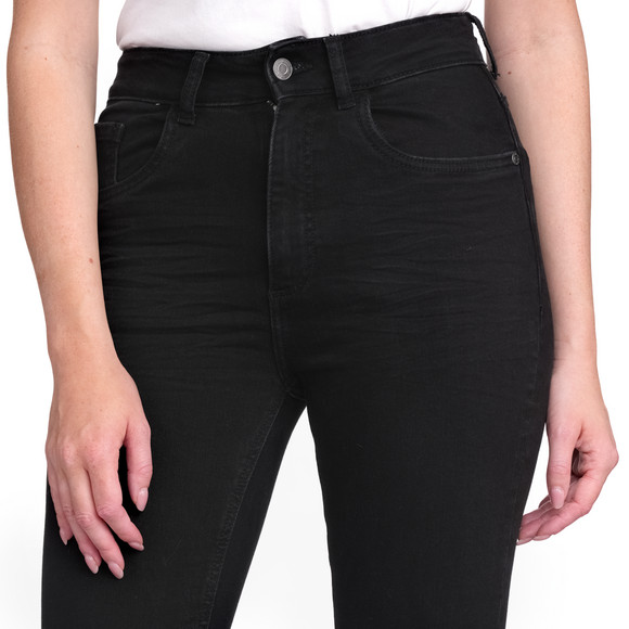 Damen Skinny Jeans mit Used-Waschung