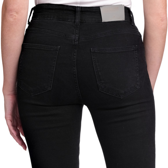 Damen Skinny Jeans mit Used-Waschung