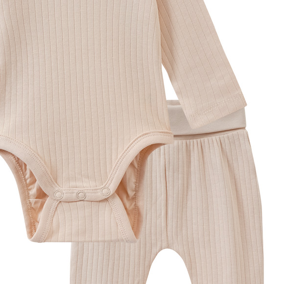 Newborn Wickelbody, Leggings und Mütze im Set