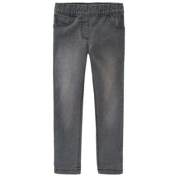2 Mädchen Jeggings mit Stretch-Bund