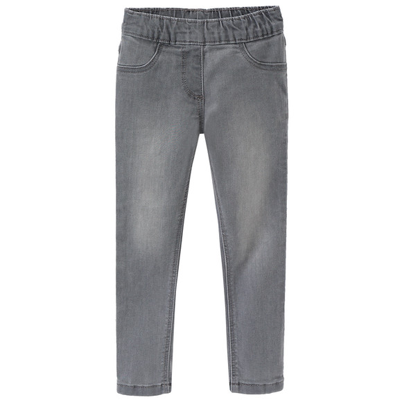 2 Mädchen Jeggings mit Stretch-Bund