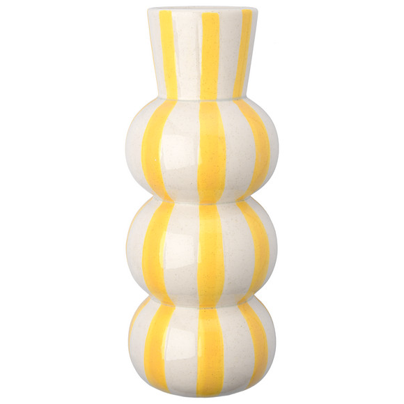 Vase mit Streifen