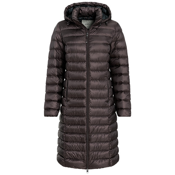 Saga Daunenmantel Halblang Damen Daunenjacke Extra Lang Long