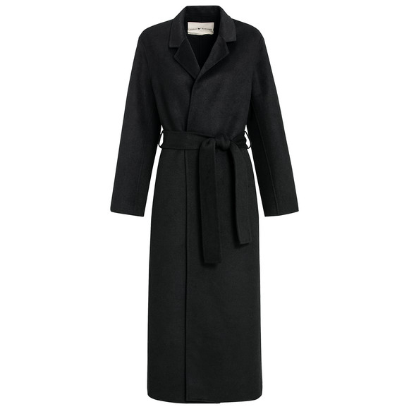 Damesjas met wolinhoud zwart