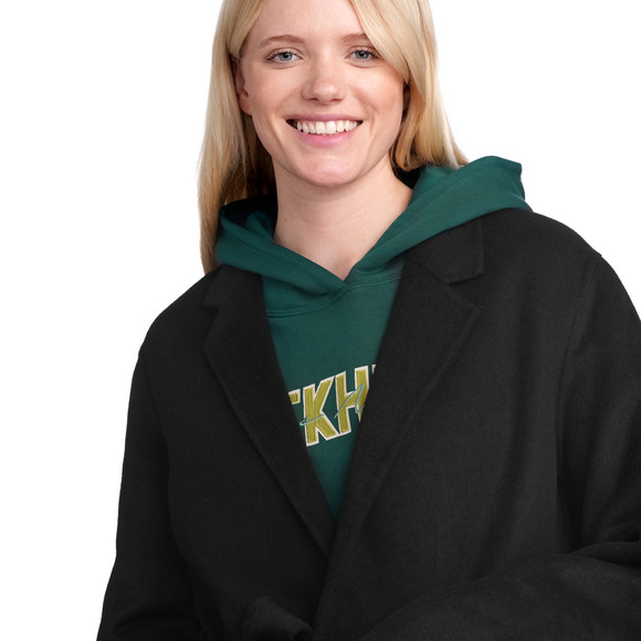 Damesjas met wolinhoud