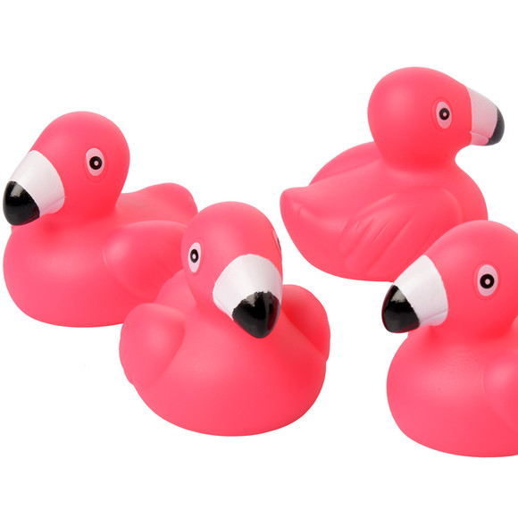 6er Set Badetiere Flamingos