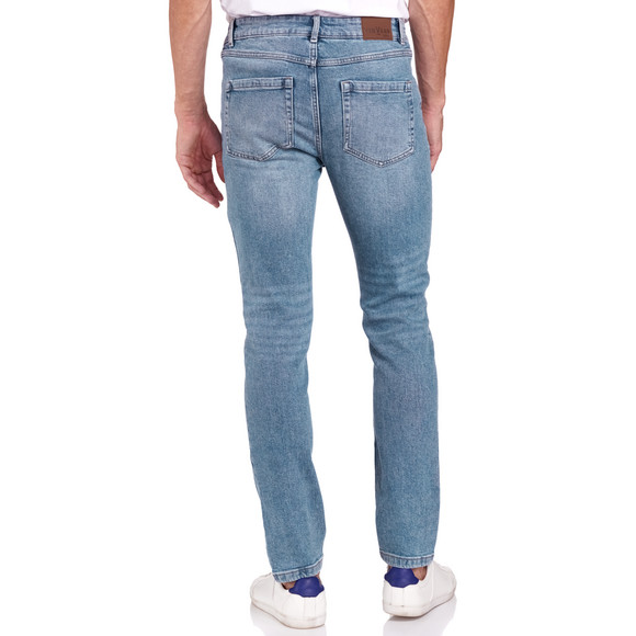 Herren Regular-Jeans mit Used-Waschung