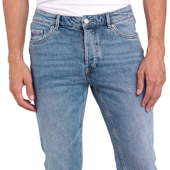 Herren Regular-Jeans mit Used-Waschung