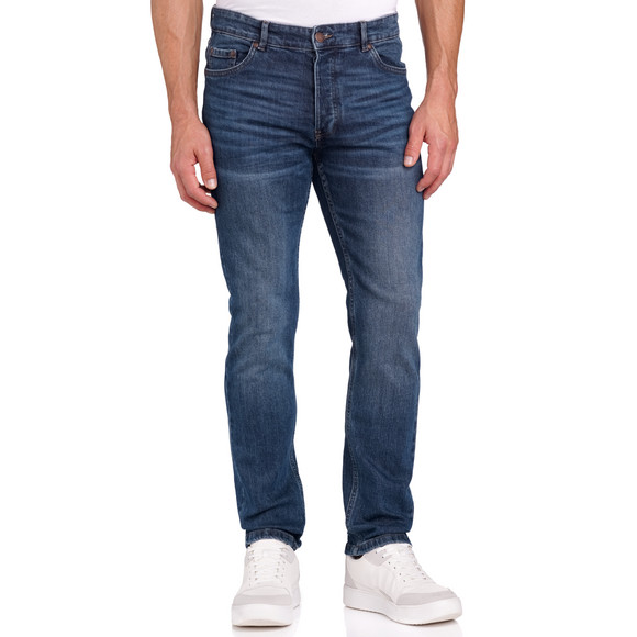 Herren Regular-Jeans mit Used-Waschung